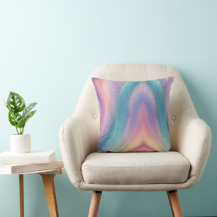 Dromerige Pastel Galaxy Abstract Art Design Kussen
