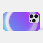 Dromerige Pastel Gloei Ring Telefoon Sticker iPhone Hoesje (Achterkant horizontaal)