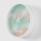 Dromerige Pastel Turquoise en Pink Sky (Hoek)