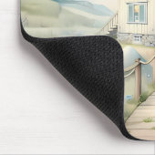 Dromerige Pastel vuurtoren bij het Zee Muismat (Hoek)