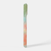 Dromerige pastel waterverf abstract iphone 15 hoes case (Rechterkant)