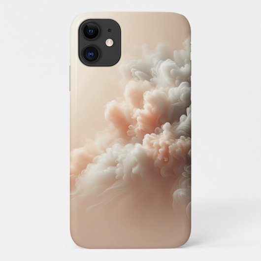 Dromerige Pastel Wolken Abstracte Kunst - Zachte R Case-Mate iPhone Case (Achterkant)
