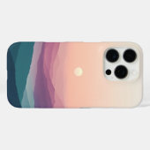 Dromerige pastel zonsondergang over Blue Mountains Case-Mate iPhone Case (Achterkant (horizontaal))