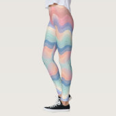 Dromerige pastelgradiënt Leggings (Links)