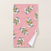 Dromerige pastelkleuren en natuur bad handdoek (Handdoek)