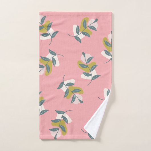 Dromerige pastelkleuren en natuur bad handdoek (Handdoek)