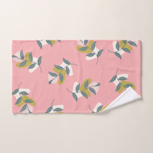 Dromerige pastelkleuren en natuur bad handdoek (Handdoek)