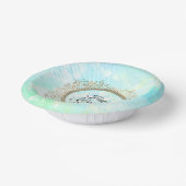 Dromerige Pastels Lotus bloem gepersonaliseerde ve Papieren Kommen (Gebogen)