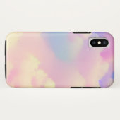Dromerige pastelwolken in zachte tinten Case-Mate iPhone case (Achterkant (horizontaal))