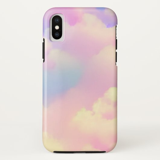 Dromerige pastelwolken in zachte tinten Case-Mate iPhone case (Achterkant)