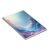Dromerige Pastelwolken Notitieboek (Rechterzijde)