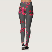 Dromerige Peperboom Roze Vruchten Leggings (Achterkant)