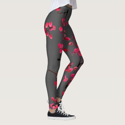 Dromerige Peperboom Roze Vruchten Leggings (Rechts)