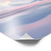 Dromerige Pink Cloudscape Foto Afdruk (Hoek)