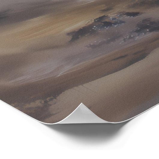 Dromerige  poort naar mystieke landschap pos poster (Hoek)