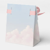 Dromerige Prinses Kasteel bruiloft Bedankdoosjes (Achterkant)