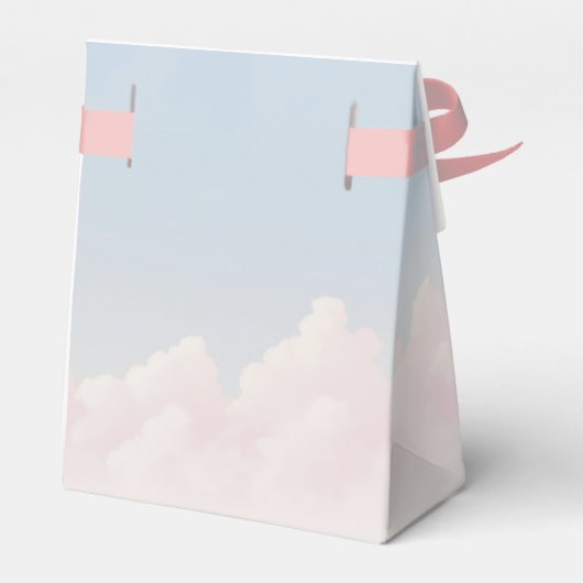 Dromerige Prinses Kasteel bruiloft Bedankdoosjes (Achterkant)