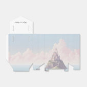 Dromerige Prinses Kasteel bruiloft Bedankdoosjes (Uitgevouwen)