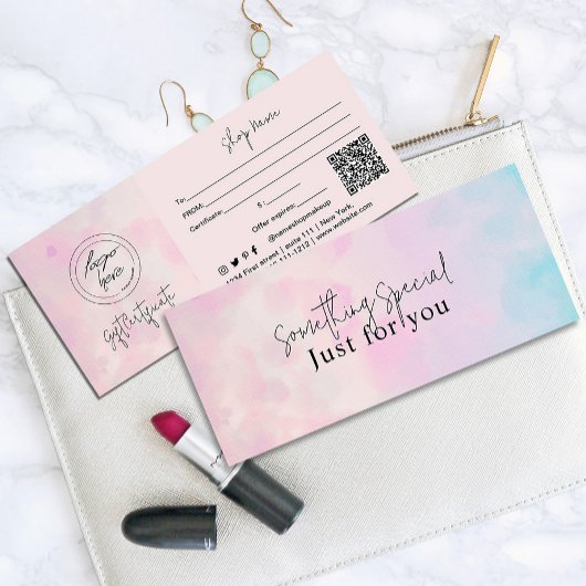 Dromerige Rainbow Eenhoorn waterverf Gift Kaart