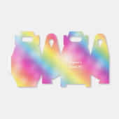 Dromerige Regenboog Verjaardagsfeestvoordeeldozen Bedankdoosjes (Uitgevouwen)