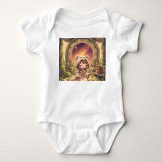 Dromerige Reverie Magische Zodiac Beer Meisje Baby Romper