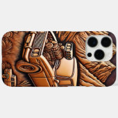 Dromerige rit met 1980 Muscle Car Case-Mate iPhone Case (Achterkant (horizontaal))