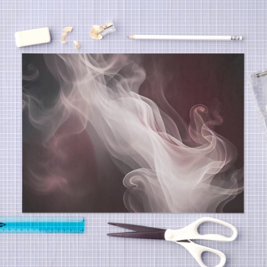 Dromerige rook Abstract marmer Tissuepapier (Craft)