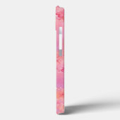 'Dromerige Roze Aquarel' iPhone 13 Hoesje (Achterkant / Links)