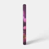 Dromerige roze nachtlandschap samsung galaxy hoesje (Linkerkant)