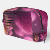 Dromerige roze nachtlandschap toilettasje (Rechterhoek)