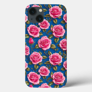 Dromerige Roze Rozen Bloemige Vrouwelijke Luxe Ont Case-Mate iPhone Case