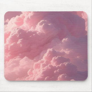 Dromerige Roze Wolken Esthetische MuismatMuismat Muismat