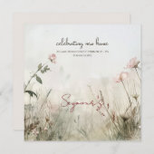 Dromerige Scène van de Lente Bloemen (Voorkant / Achterkant)