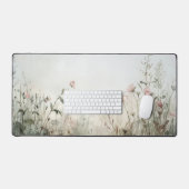 Dromerige Scène van de Lente Bloemen Bureaumat (Keyboard & Muis)