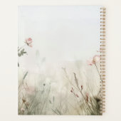 Dromerige Scène van de Lente Bloemen Planner (Achterkant)