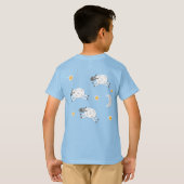 Dromerige Schaap Kinderen T-Shirt (Achterkant volledig)