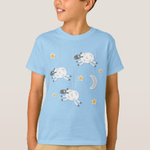 Dromerige Schaap Kinderen T-Shirt