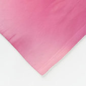 Dromerige Schattigee pluizige roze kitty cat Fleece Deken (Hoek)