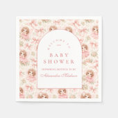 Dromerige Sprookjestuin Baby Shower Servet (Voorkant)