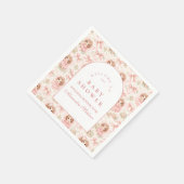 Dromerige Sprookjestuin Baby Shower Servet (Hoek)