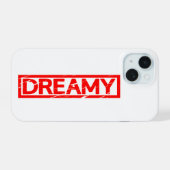 Dromerige Stempel iPhone 15 Case (Achterkant horizontaal)