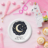 Dromerige Sterren Baby shower Papieren Bordje (Feest)