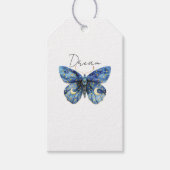 Dromerige sterren Moon Butterfly Cadeaulabel (Voorkant)