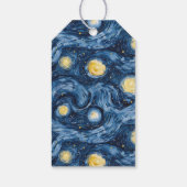 Dromerige sterren Moon Butterfly Cadeaulabel (Achterkant)