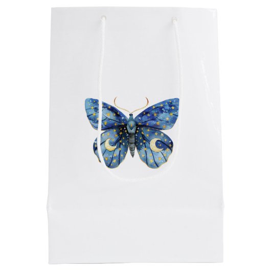 Dromerige sterren Moon Butterfly Medium Cadeauzakje (Achterkant)