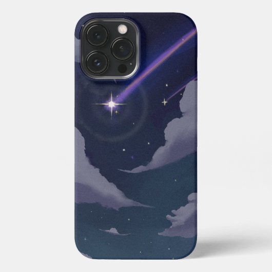 Dromerige sterrenhemel iPhone hoesje (Achterkant)