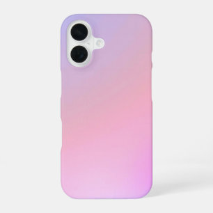 Dromerige Suikerspin Pastel Gradiënt iPhone 16 Hoesje