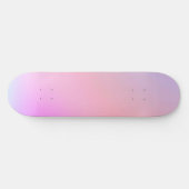 Dromerige Suikerspin Pastel Gradiënt Persoonlijk Skateboard (Horizontaal)