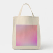 Dromerige Suikerspin Pastel Gradiënt Tote Bag (Achterkant)