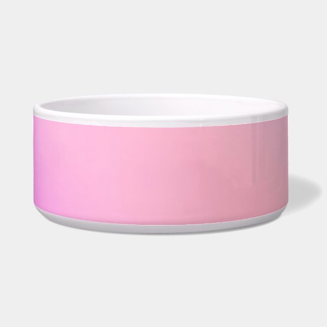 Dromerige Suikerspin Pastel Gradiënt Voerbakje (Voorkant)